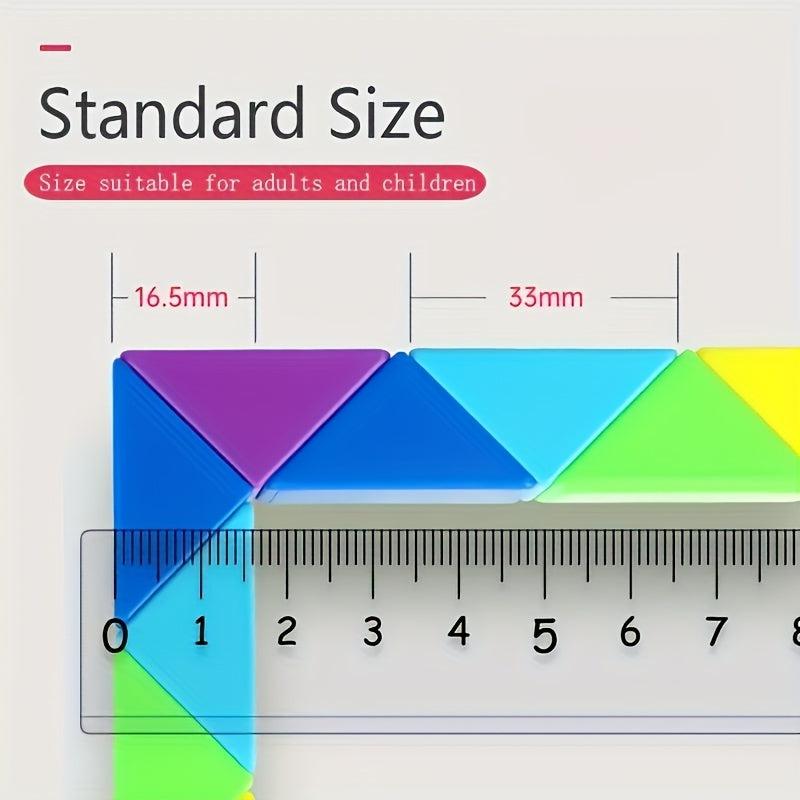 Rainbow Magic Ruler Educational Toy for Kids Birthday Christmas Gift