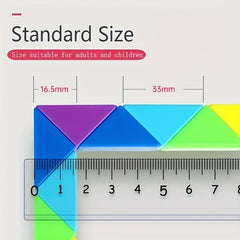 Rainbow Magic Ruler Educational Toy for Kids Birthday Christmas Gift