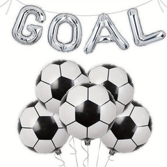 Football Aluminum Film Balloon 18 Bar Party Birthday Game Decoration