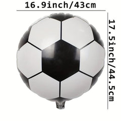 Football Aluminum Film Balloon 18 Bar Party Birthday Game Decoration