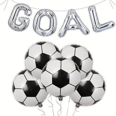 Football Aluminum Film Balloon 18 Bar Party Birthday Game Decoration
