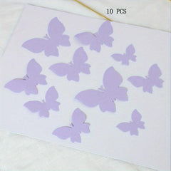 10pcs Butterfly Cake Decoration for Birthday Cakes, Princess Insert Card