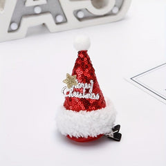 Christmas Hairpin Sequins Wedding Hairpin Ladies Chritmas Decor Party Favors