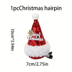 Christmas Hairpin Sequins Wedding Hairpin Ladies Chritmas Decor Party Favors
