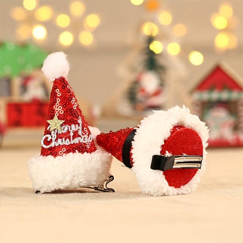 Christmas Hairpin Sequins Wedding Hairpin Ladies Chritmas Decor Party Favors