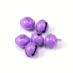 6pcs Painted Metal Pet Bells Christmas Decoration Accessories