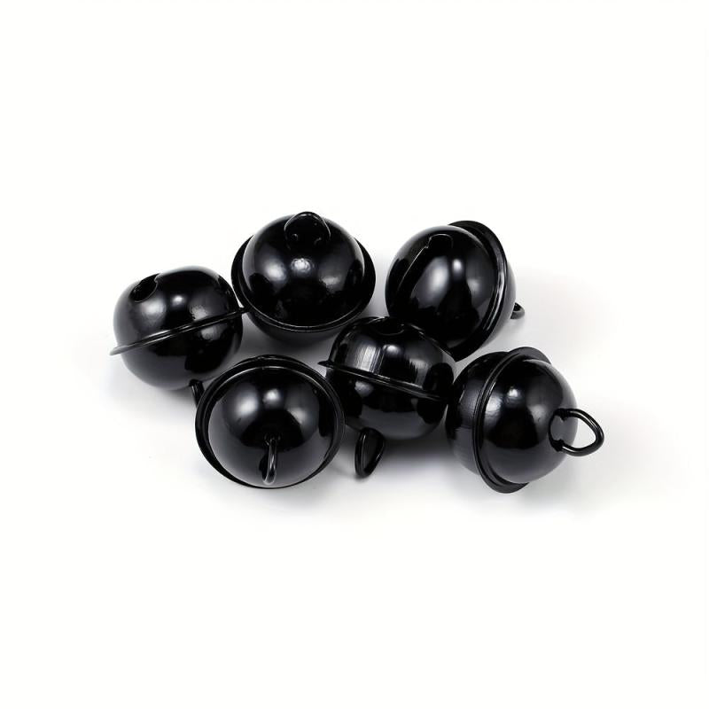 6pcs Painted Metal Pet Bells Christmas Decoration Accessories