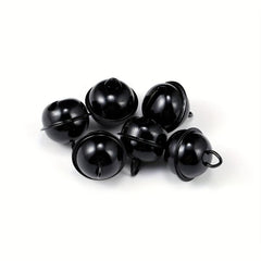 6pcs Painted Metal Pet Bells Christmas Decoration Accessories