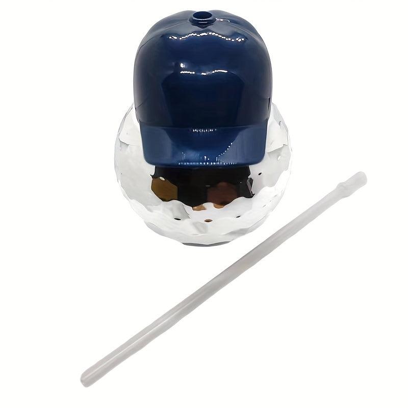 Disco Baseball Cap and Glitter Cup Set for Party and Night Club Decor