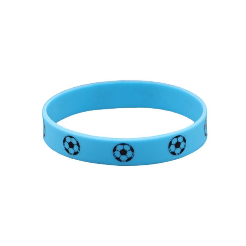 Soccer Theme Silicone Wristband - Party Supplies