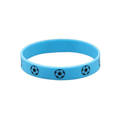 Soccer Theme Silicone Wristband - Party Supplies