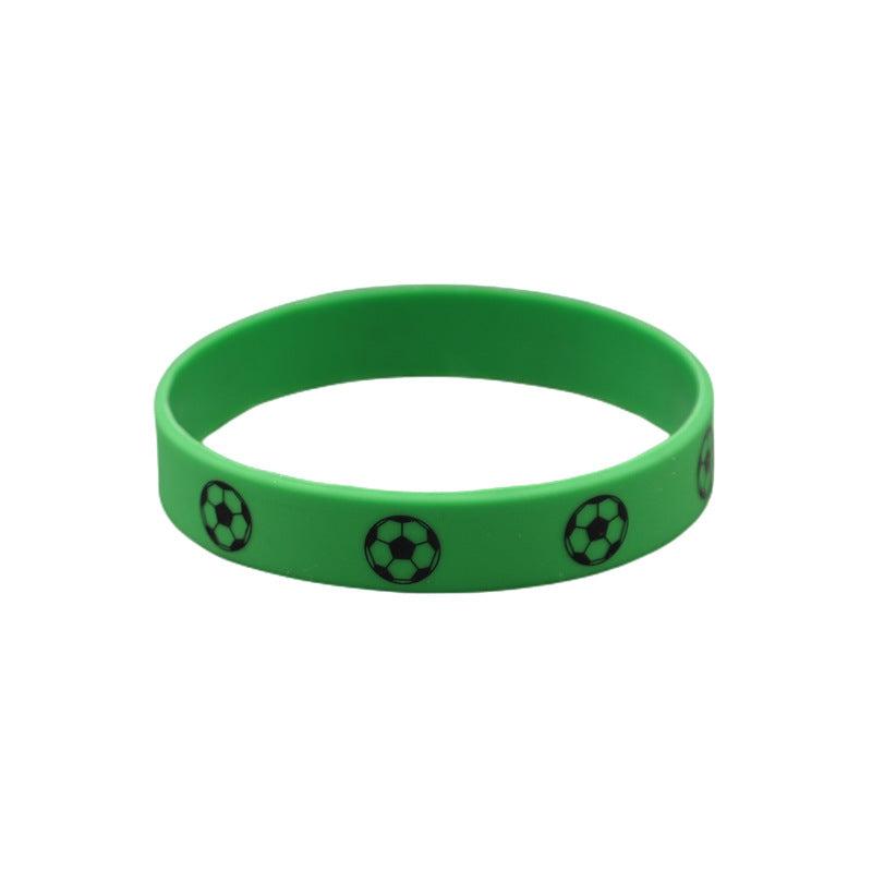 Soccer Theme Silicone Wristband - Party Supplies