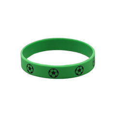 Soccer Theme Silicone Wristband - Party Supplies