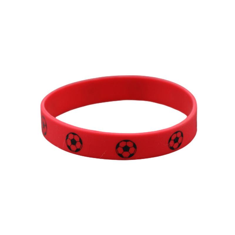 Soccer Theme Silicone Wristband - Party Supplies