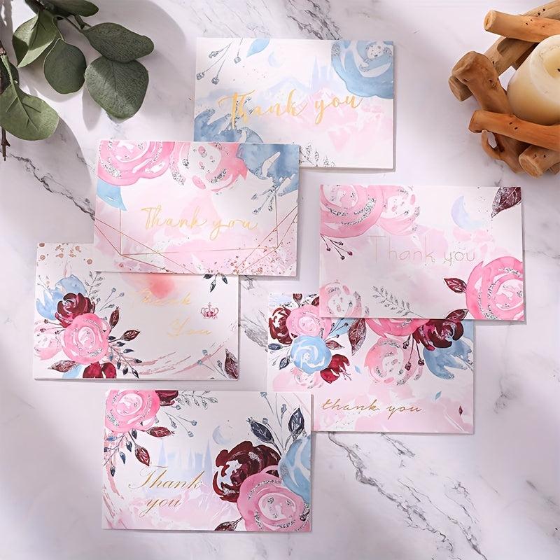 6pcs Thanksgiving Graduation Party Invitation Greeting Card with Envelope
