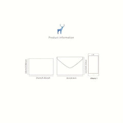 6pcs Thanksgiving Graduation Party Invitation Greeting Card with Envelope