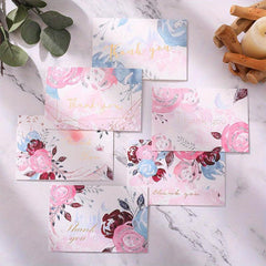 6pcs Thanksgiving Graduation Party Invitation Greeting Card with Envelope