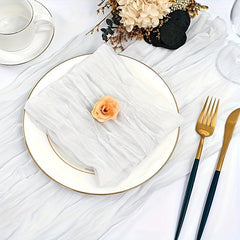 6pcs Boho Cheese Cloth Napkins for Party Wedding Dinner Home