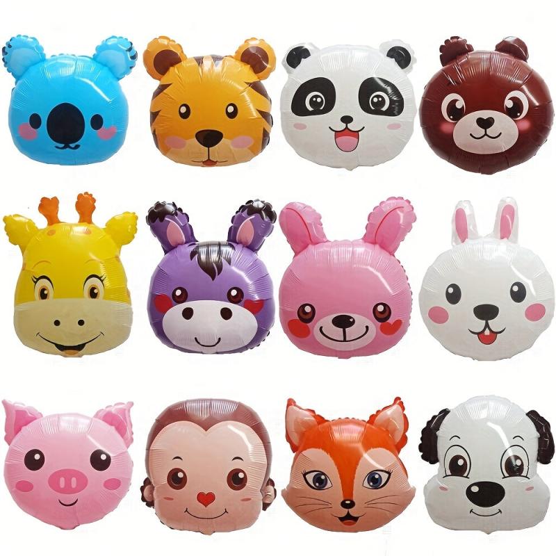 Animal Head Self Sealing Balloon for Parties and Decorations