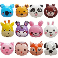Animal Head Self Sealing Balloon for Parties and Decorations