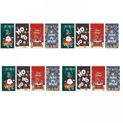 12pcs Merry Christmas Paper Bags - Party Decor