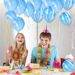 12pcs Marble Balloons 25.4 Cm Swirl Balloons for Party Decorations