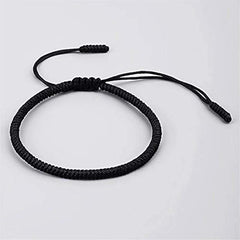 Adjustable Cord Rope Red Bracelet for Protection and Luck