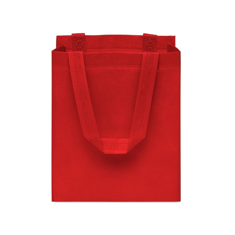 12pcs Red Gift Bags with Handles for Shopping and Events