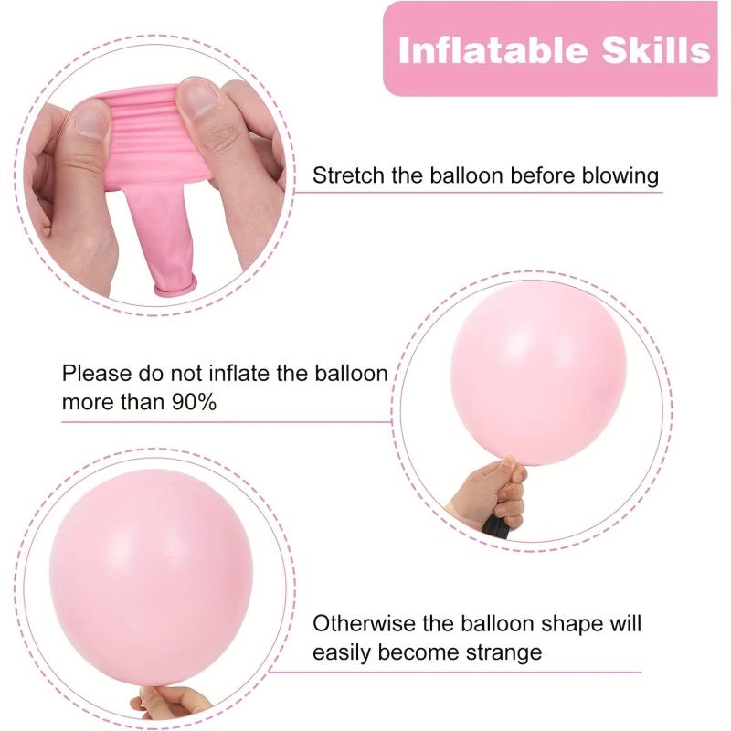 Butterfly Confetti Balloon Garland Set - Pink Purple Balloons with Glitter