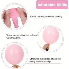 Butterfly Confetti Balloon Garland Set - Pink Purple Balloons with Glitter