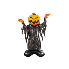 Standing Pumpkin Monster Aluminum Film Balloon Halloween Party Decoration