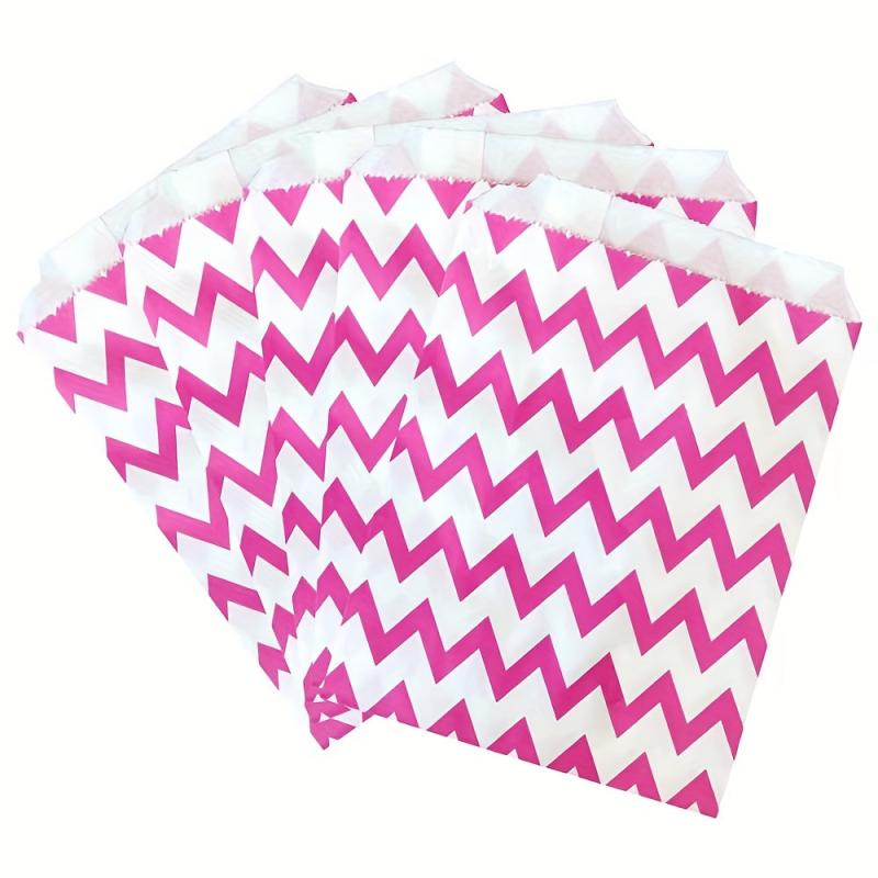 24pcs Colored Paper Bags for Party Wedding Gift Bags