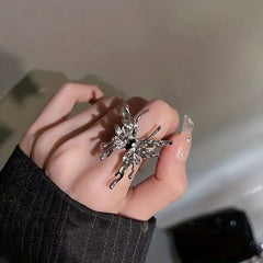 Liquid Butterfly Opening Index Ring - Party Favors