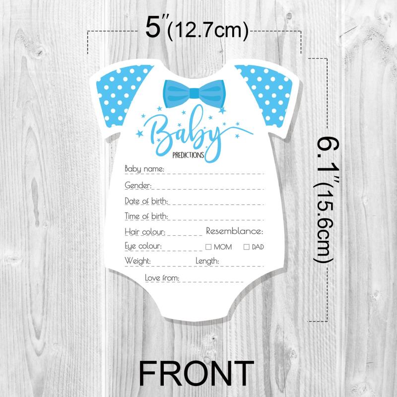 10pcs Gender Reveal Party Game Cards Carnival Games Small Gift