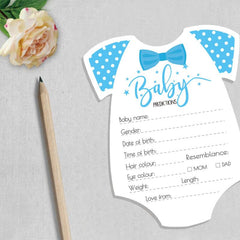10pcs Gender Reveal Party Game Cards Carnival Games Small Gift