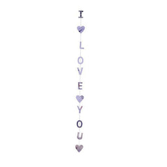 1pc I LOVE YOU Balloon Pendant Wedding Anniversary Party Balloons
