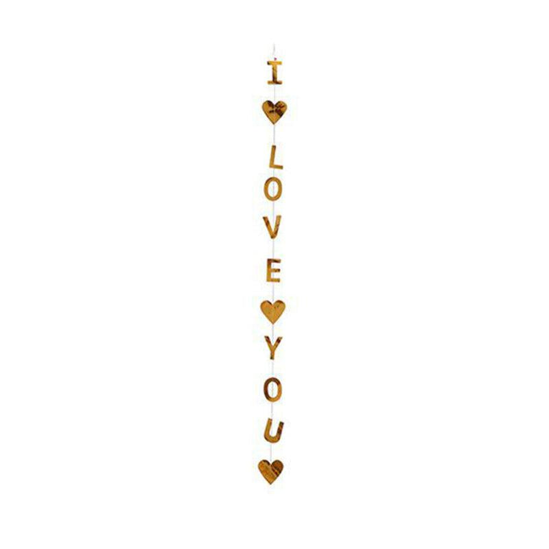 1pc I LOVE YOU Balloon Pendant Wedding Anniversary Party Balloons