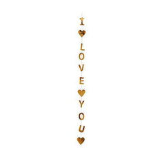 1pc I LOVE YOU Balloon Pendant Wedding Anniversary Party Balloons