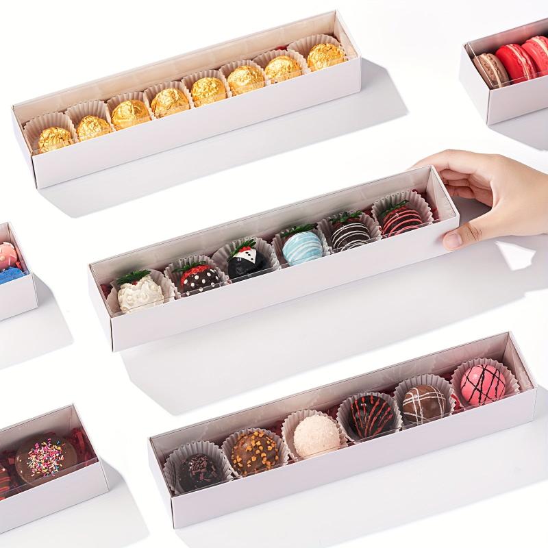 Chocolate Covered Strawberries Boxes For 6