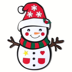 Felt Snowman Play Set Christmas Decor Arts And Crafts