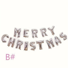 14pcs Merry Christmas Balloon Decoration Party Supplies