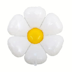 3pcs Daisy Balloons Birthday Wedding Decoration Photo Props Flower Foil Balloons