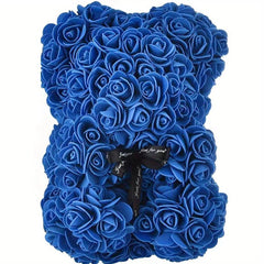 Artificial Rose Flower Bear Wedding Anniversary Boyfriend Gift