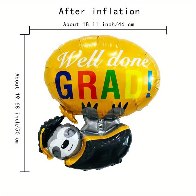 Graduation Season Party Decoration Doctor Cap Balloon 45 72 cm