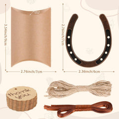 20pcs Lucky Horseshoes Wedding Favors Mini Horse Party Favors