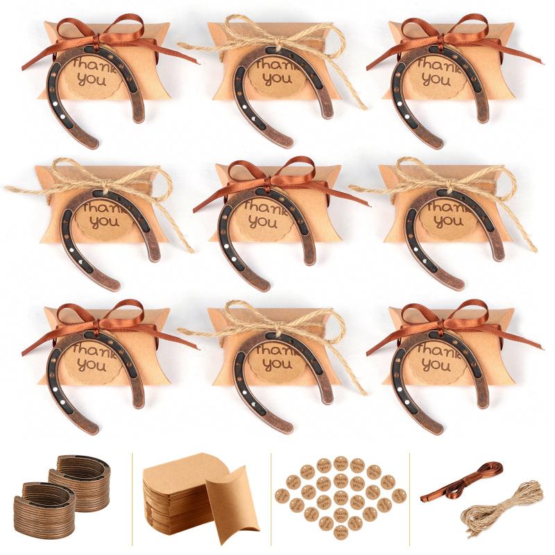 20pcs Lucky Horseshoes Wedding Favors Mini Horse Party Favors