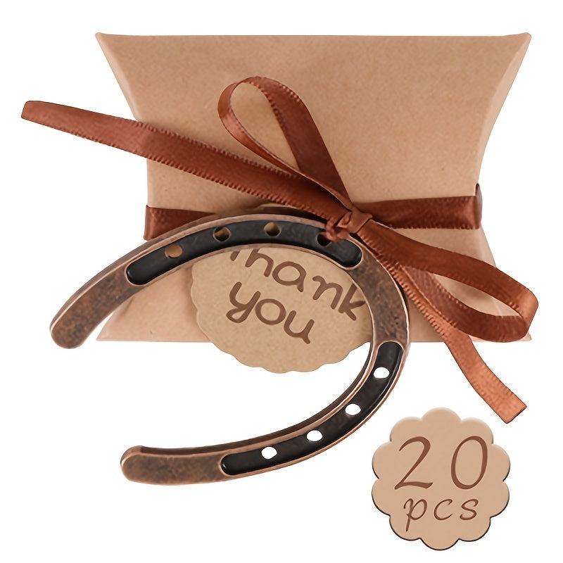 20pcs Lucky Horseshoes Wedding Favors Mini Horse Party Favors