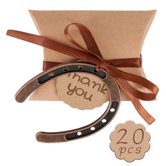 20pcs Lucky Horseshoes Wedding Favors Mini Horse Party Favors