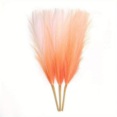 3pcs Short Simulation Reed Decoration - Home Holiday Room Decor
