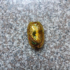 10 Meters Laser Rugby Ribbon Rose Golden Ribbon